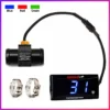 KOSO Motorcycle Water Temperature Gauge L5.6cm W2.9cm H0.8cm