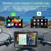 Motorcycle Carplay GPS Navigation Display