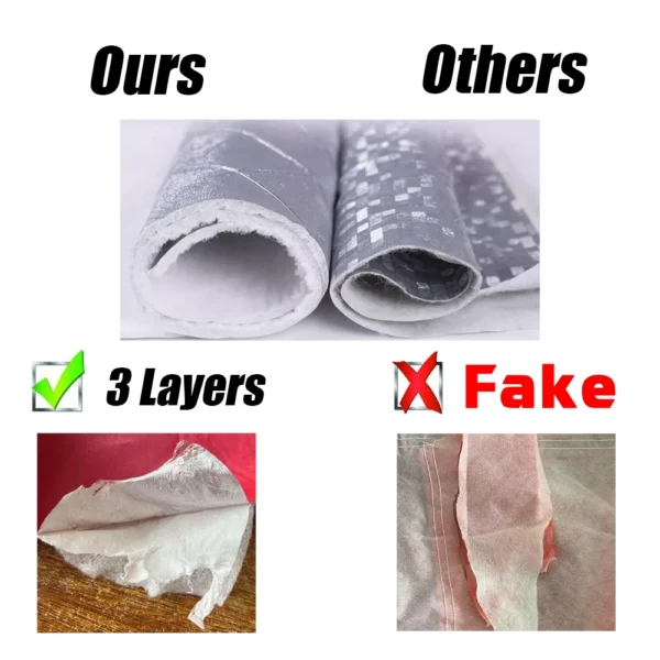 HOTOP 3 Layer Waterproof Motorcycle Cover