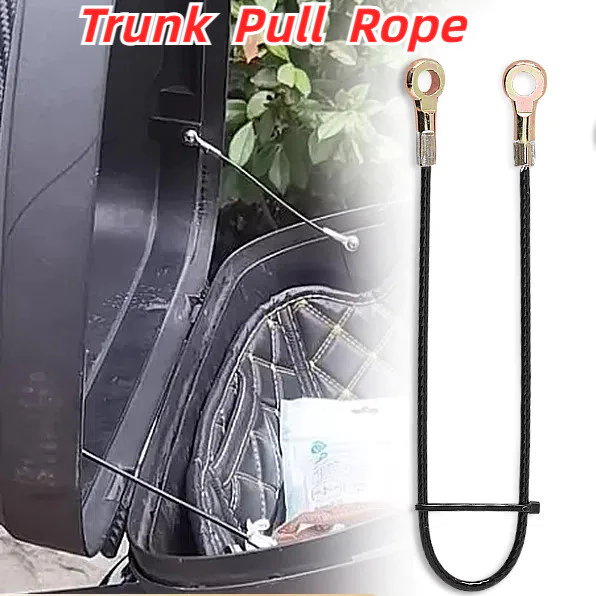 Motorcycle Top Box Steel Pull Rope