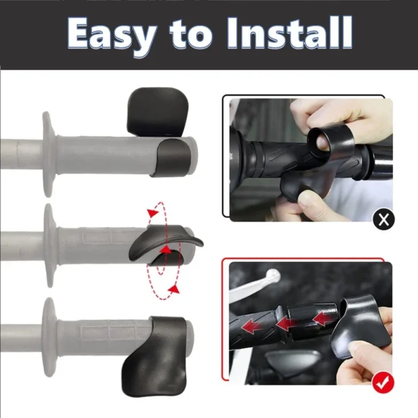 Motorcycle Cruise Assist Hand Rest